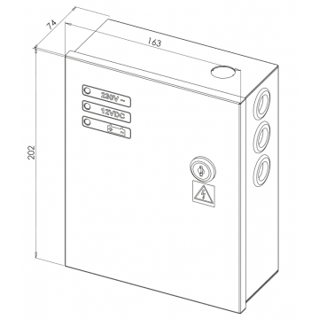 Alimentation à découpage 12VDC 3 A