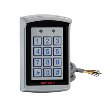 Lecteur de proximité 125kHz + clavier - Câble long