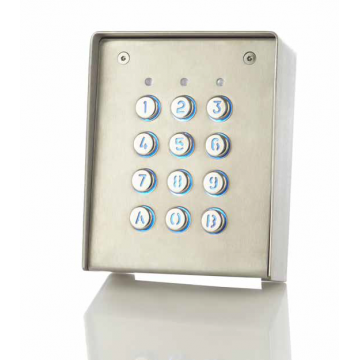 Clavier - montage en saillie - boîtier INOX