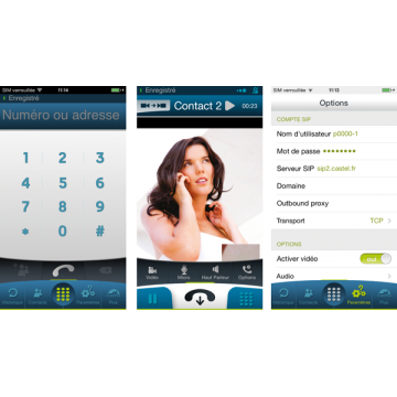 Castel SIP Application