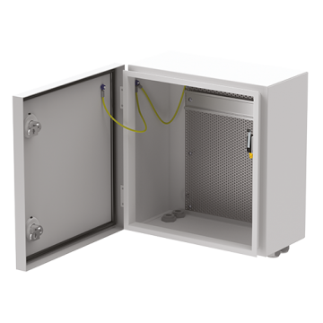 Coffret vide IP66 petit modèle avec RAIL DIN