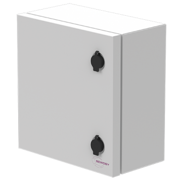 Coffret vide IP66 petit modèle avec RAIL DIN