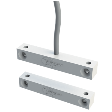 Contact magnétique applique huisserie métal - 10m