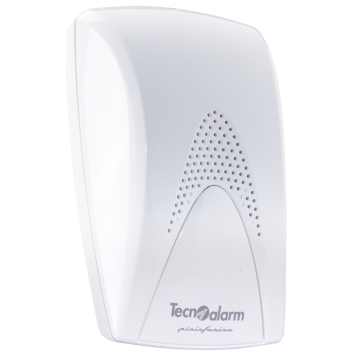 Sirène piézoélectrique - boîtier en ABS Blanc