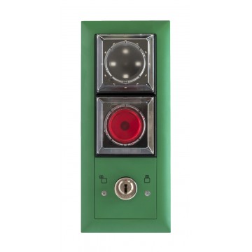 Terminal issue de secours avec temporisation