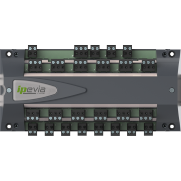 Module option 10 entrées / 12 sorties contact sec