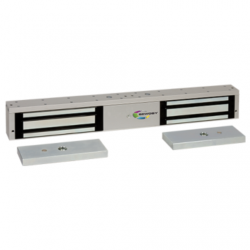 Ventouse électromagnétique applique double 12-24V