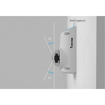 Outdoor Vandal Dome, 5MP 180° Panoramic, WDR