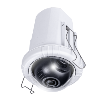 Recessed design dome,5M 30fps, H.265/H.264/MJPEG,