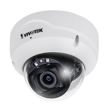 Indoor Fixed Dome, 5M 30fps, remote focal lens