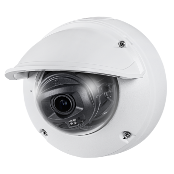 Outdoor Vandal-proof Dome, 2M 60fps, H.265/H.264/M