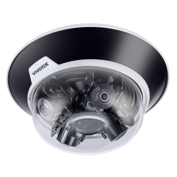 Outdoor Vandal Dome, 20M Multi-Sensor Adjustable,