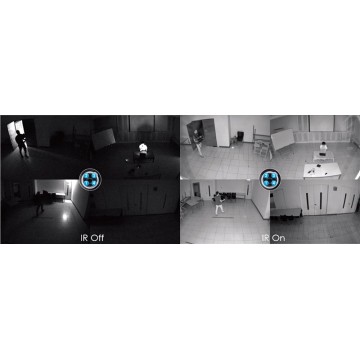 Outdoor Vandal Dome, 20M Multi-Sensor Adjustable,