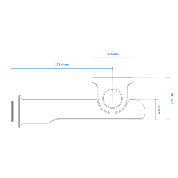 Desk Mount Bracket for FT9361-R