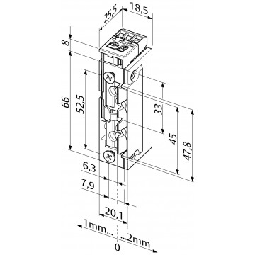 Gâches électriques Profix2 à émission